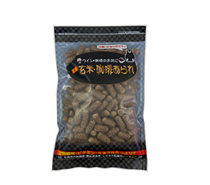 肥後玄米・珈琲あられ（５０g×12袋入り）