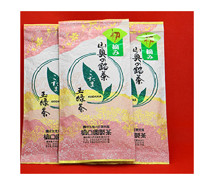 山奥の銘茶　初摘み　こだま　3本セット